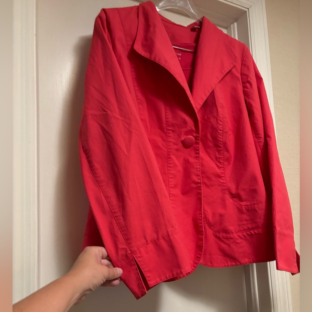 Coldwater creek shell and jacket set